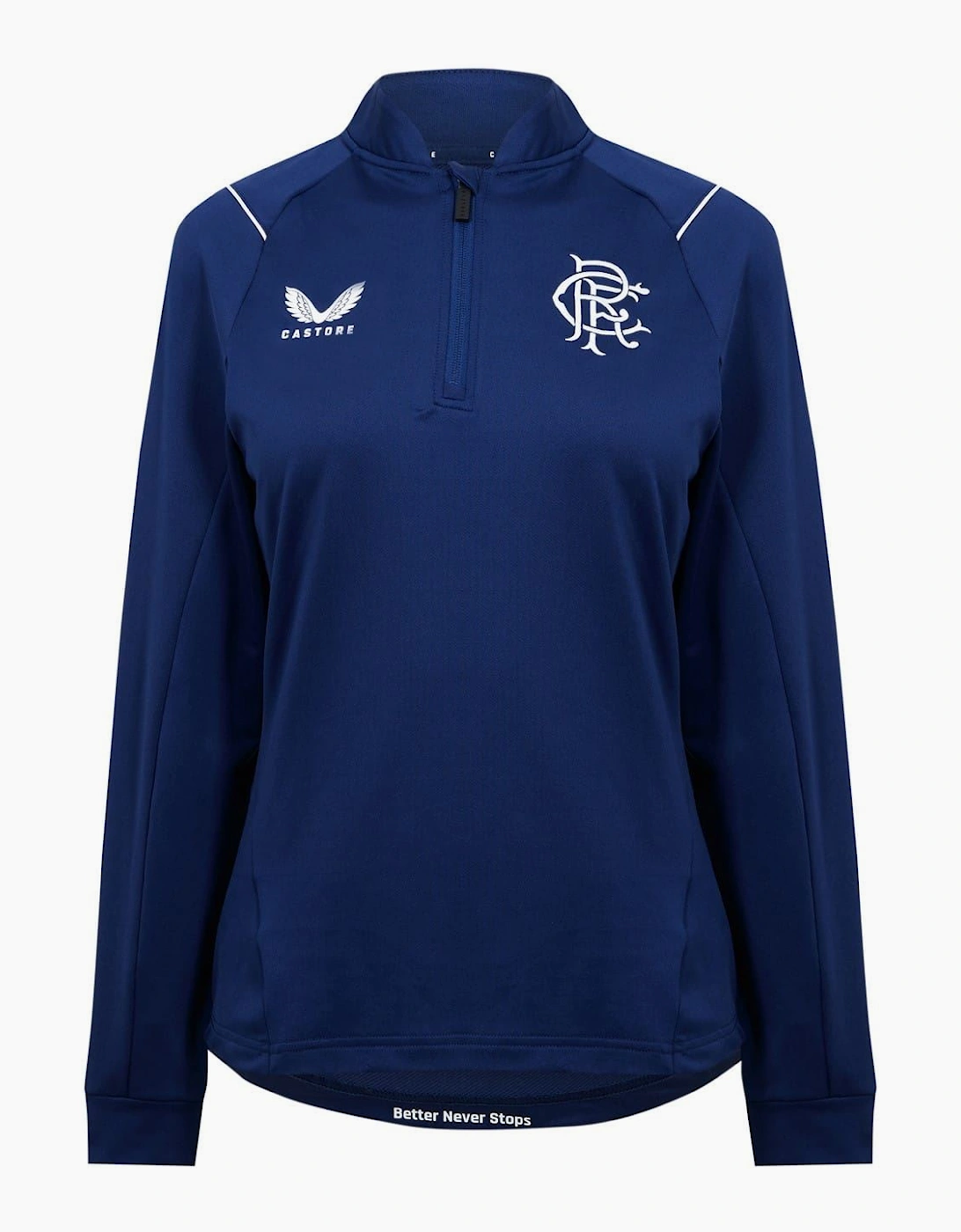 Rangers FC Zip Neck Regular Fit Sweatshirt, 6 of 5