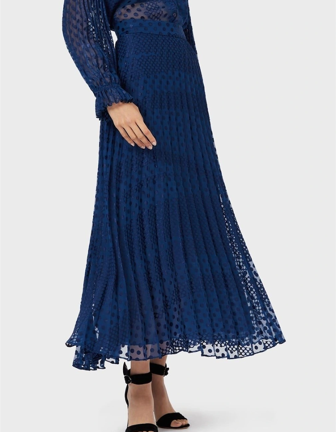 Plet Maxi A-Line Skirt