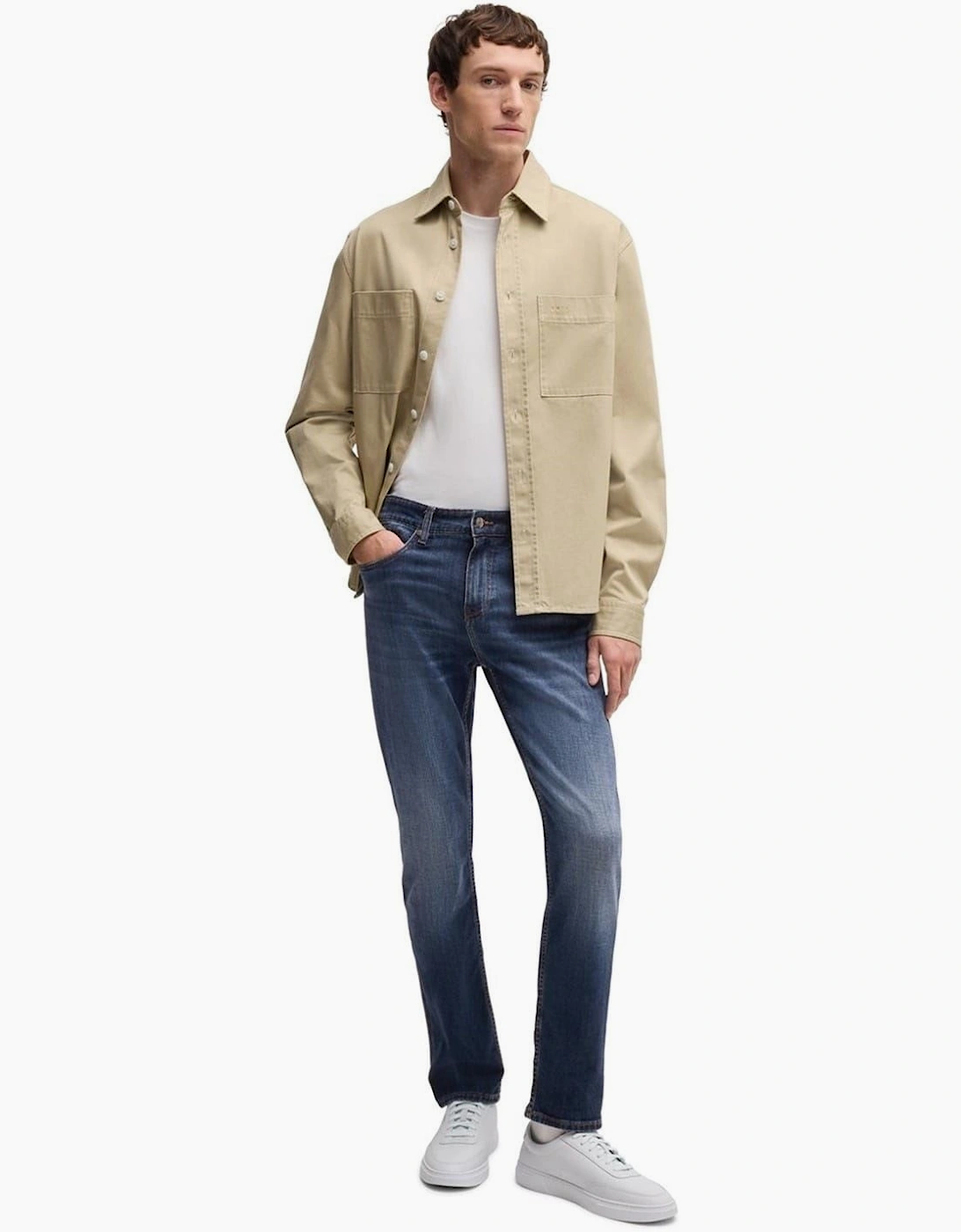 Slim Fit Five Pocket Jeans