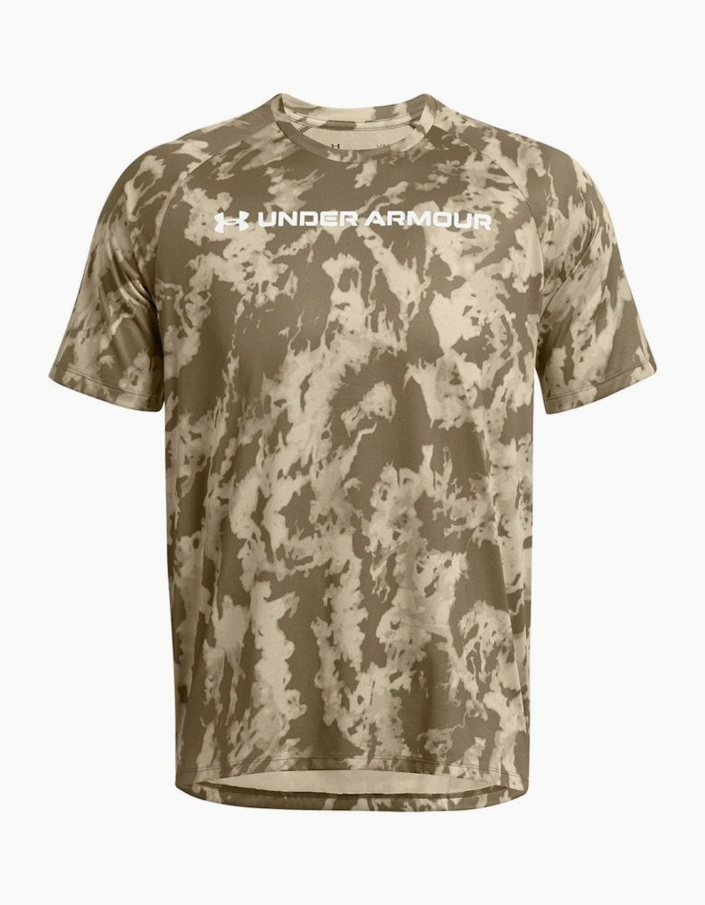 Tech Camo Regular Fit T-Shirt