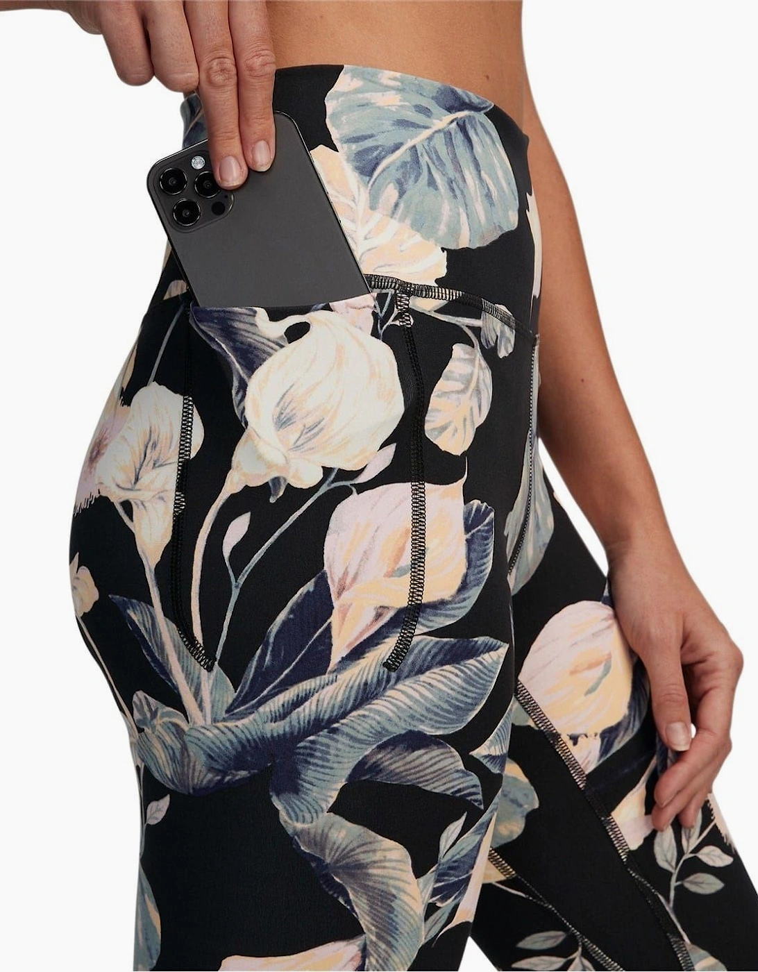 Meridian Floral Patterned Leggings