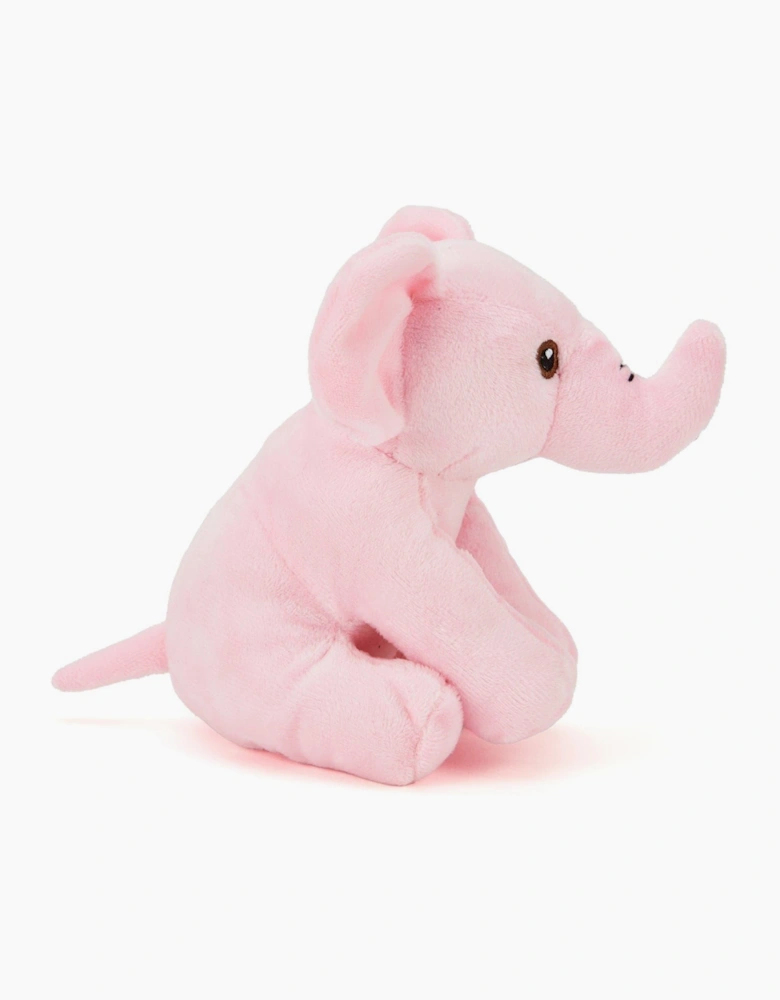 Elephant Pink Soft Toy 15 Cm Eco