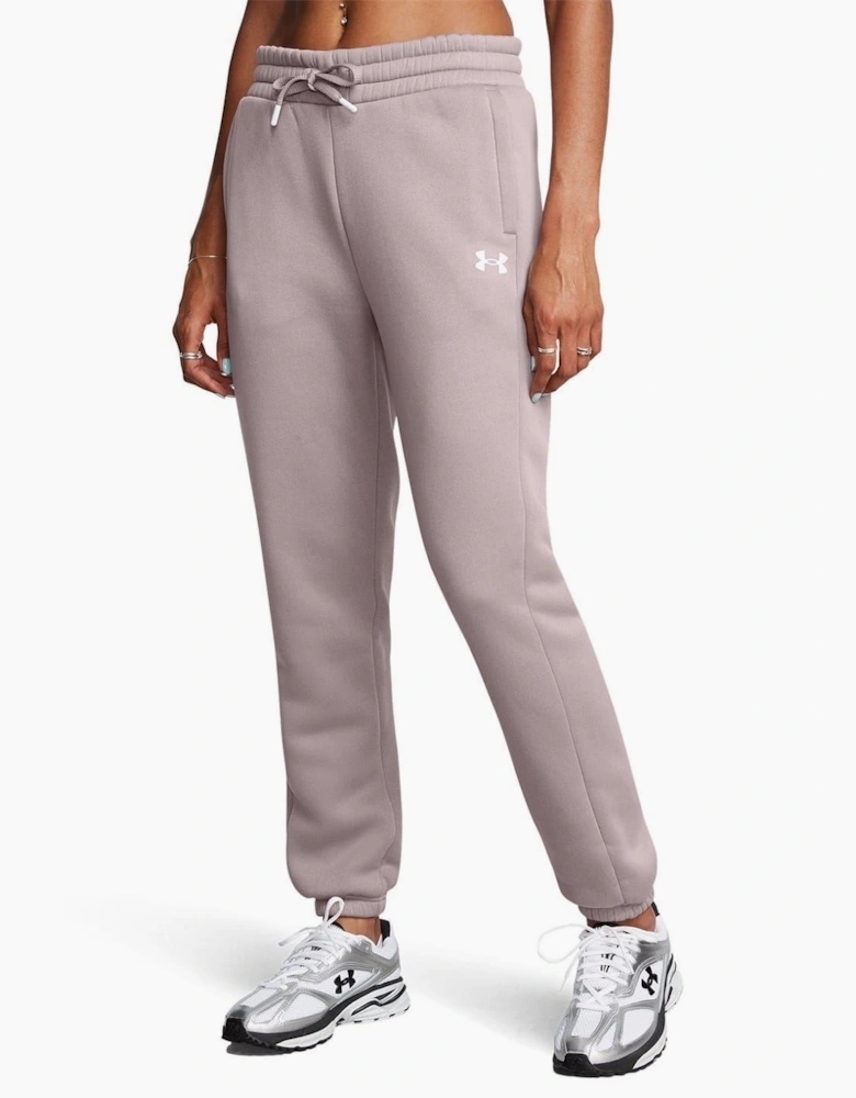 Solid Patterned Fleece Pro Track Pants