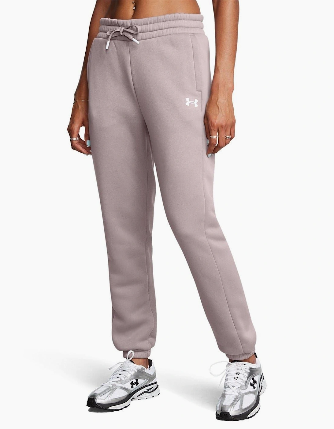 Solid Patterned Fleece Pro Track Pants