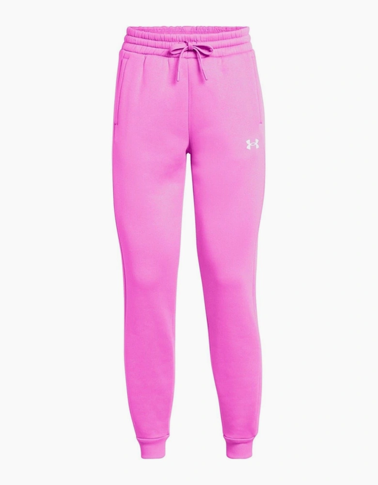 Fleece Joggers with Ribbed Cuff