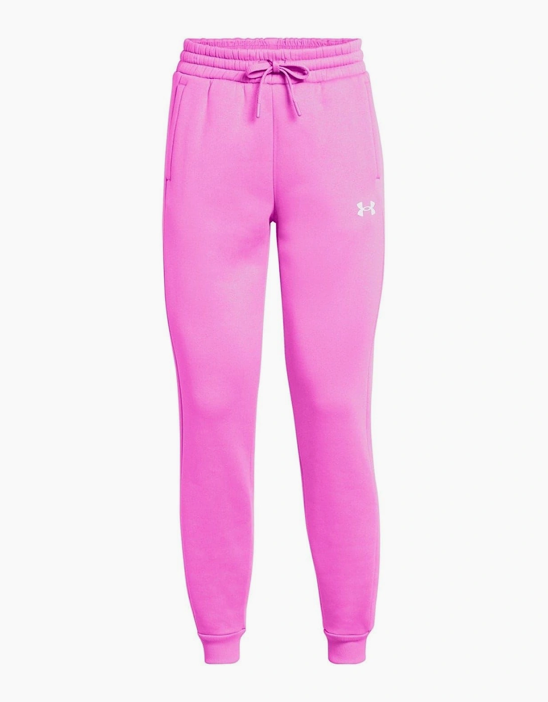 Fleece Joggers with Ribbed Cuff
