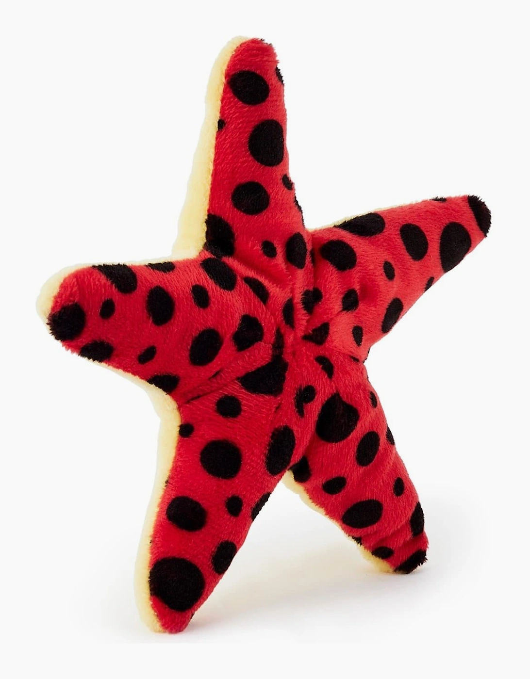 Starfish Red  And  Black Soft Toy 9 cm