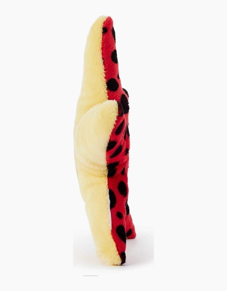 Starfish Red  And  Black Soft Toy 9 cm