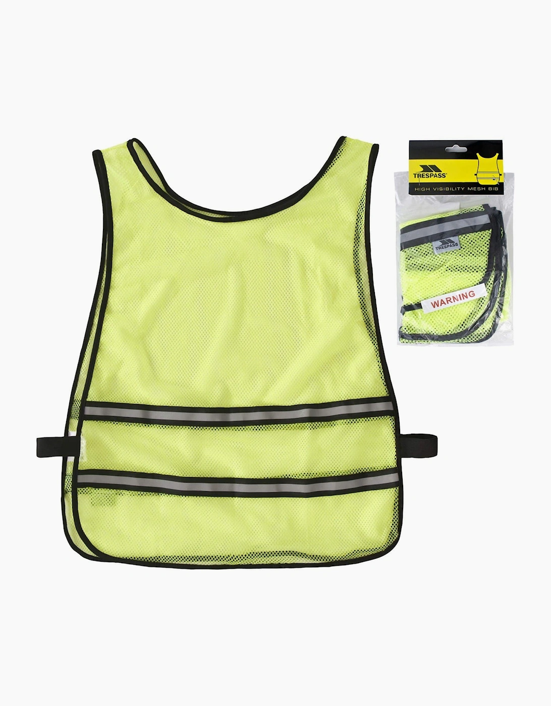 Visible Reflective Ribbon Solid Patterned Training Bib
