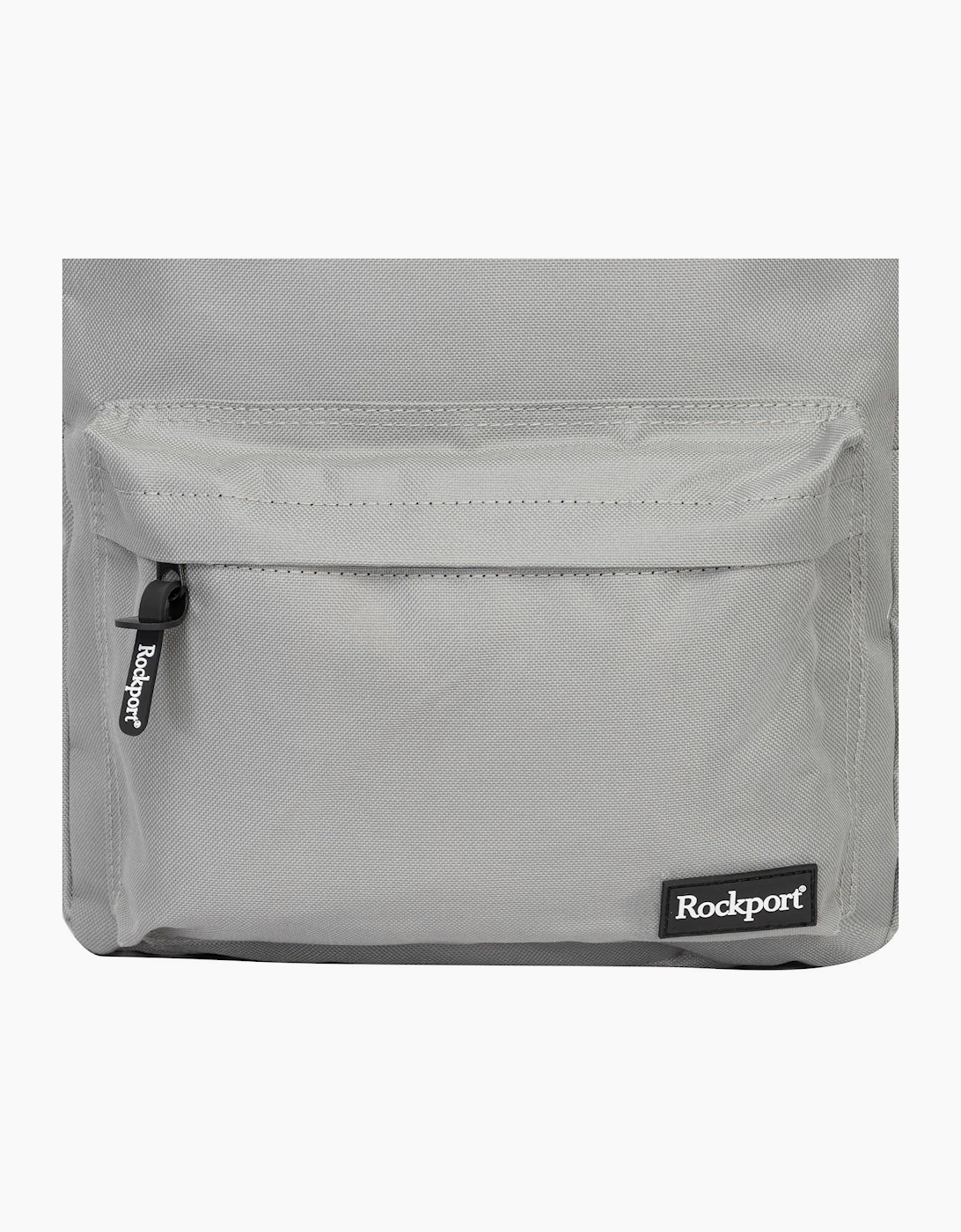 Solid Patterned Med Backpack with Logo