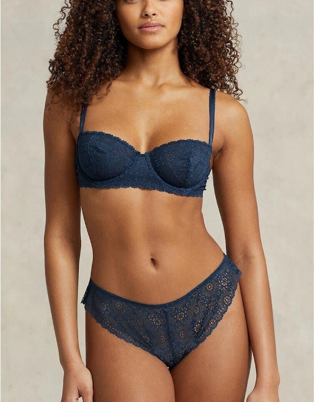 Polo Eyelet Balcony Bra