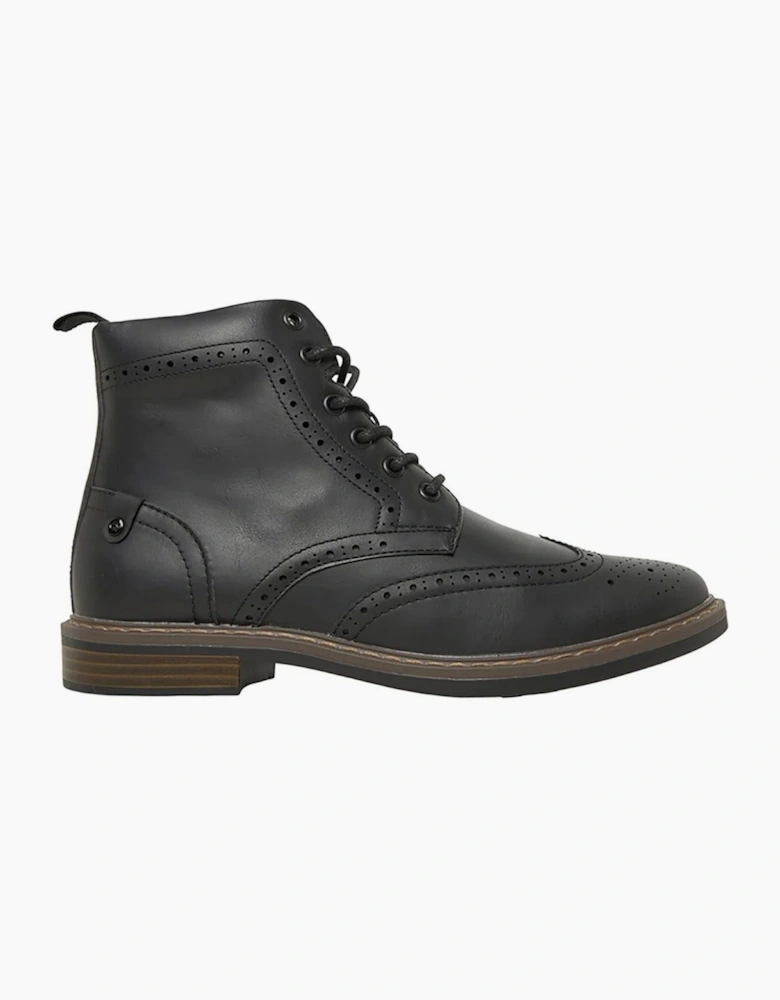 Trigger Lace-Up Brogue Boots