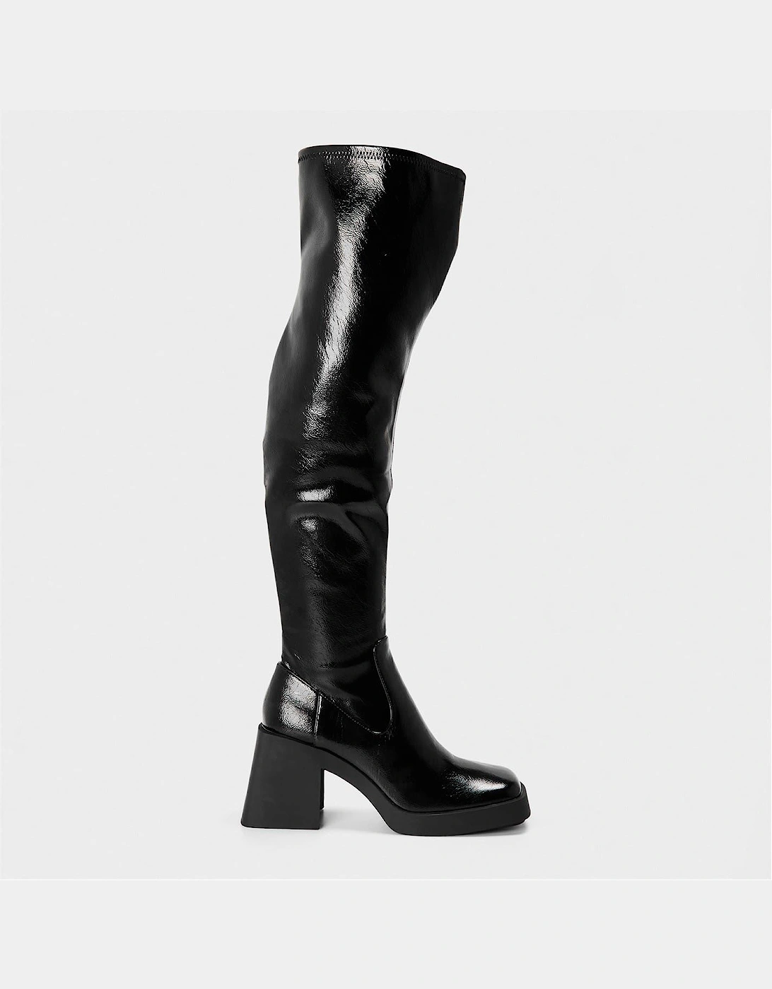 Kolby Over The Knee Block Heel Boots
