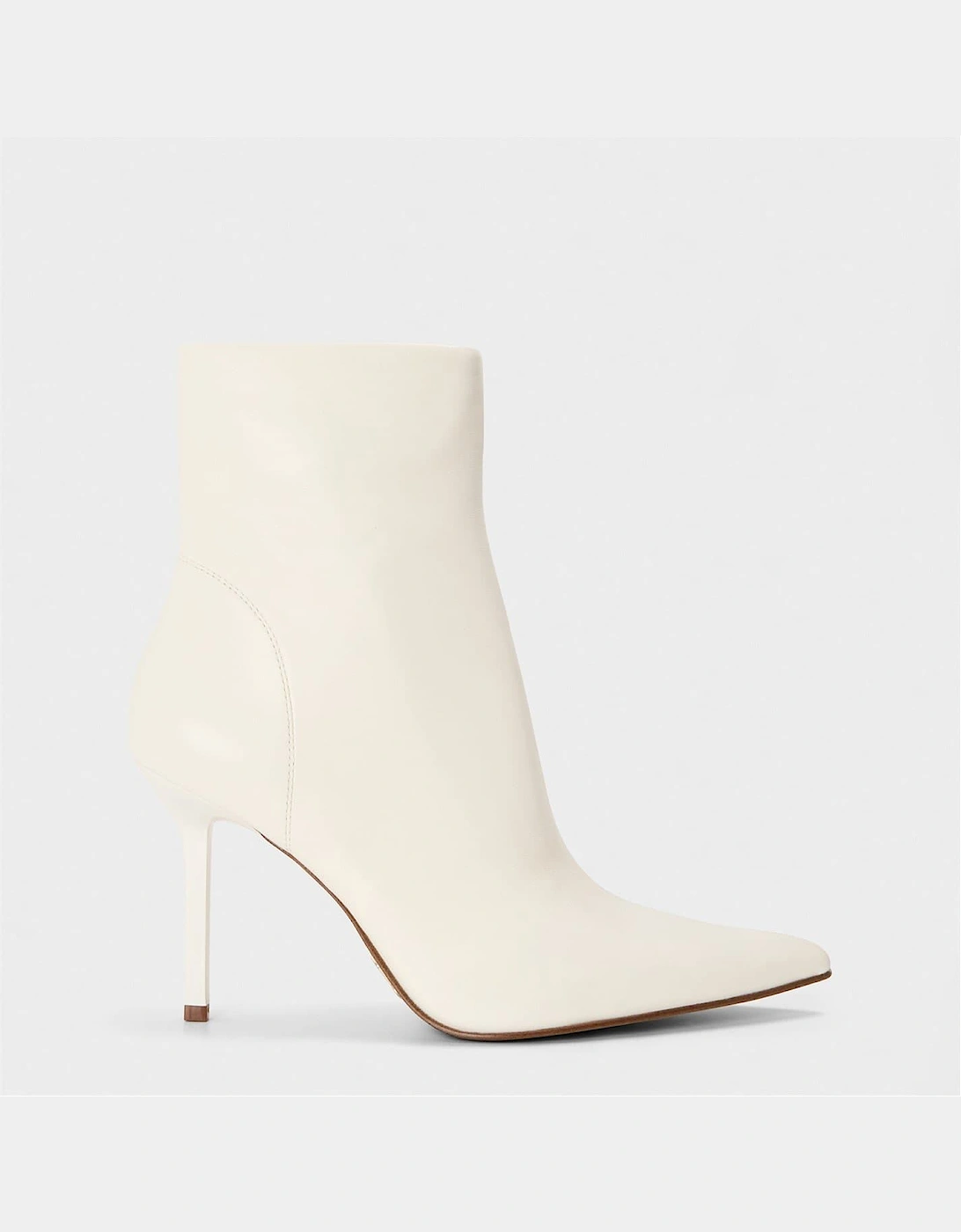 Stiletto Heel Ankle Boots with Almond Toe