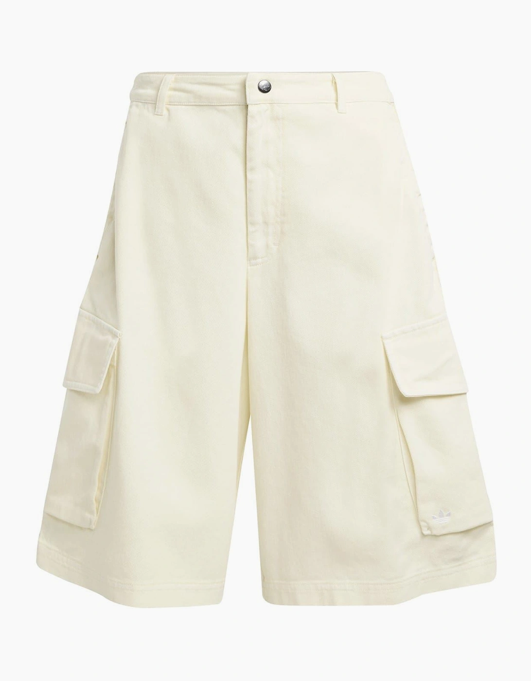 Baggy Fit Denim Cargo Shorts