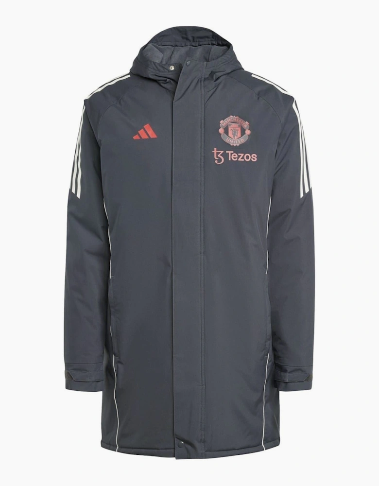 Mens Manchester United Stadium Parka 24 25
