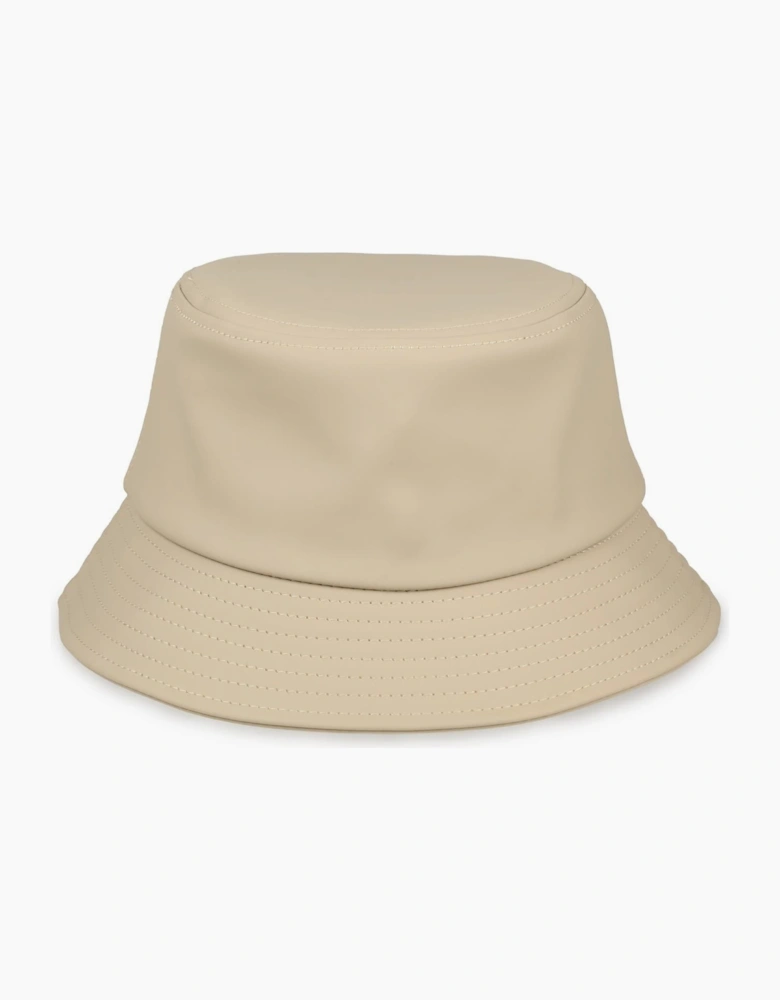 Wordmark Ribbed Cord Effect Bucket Hat