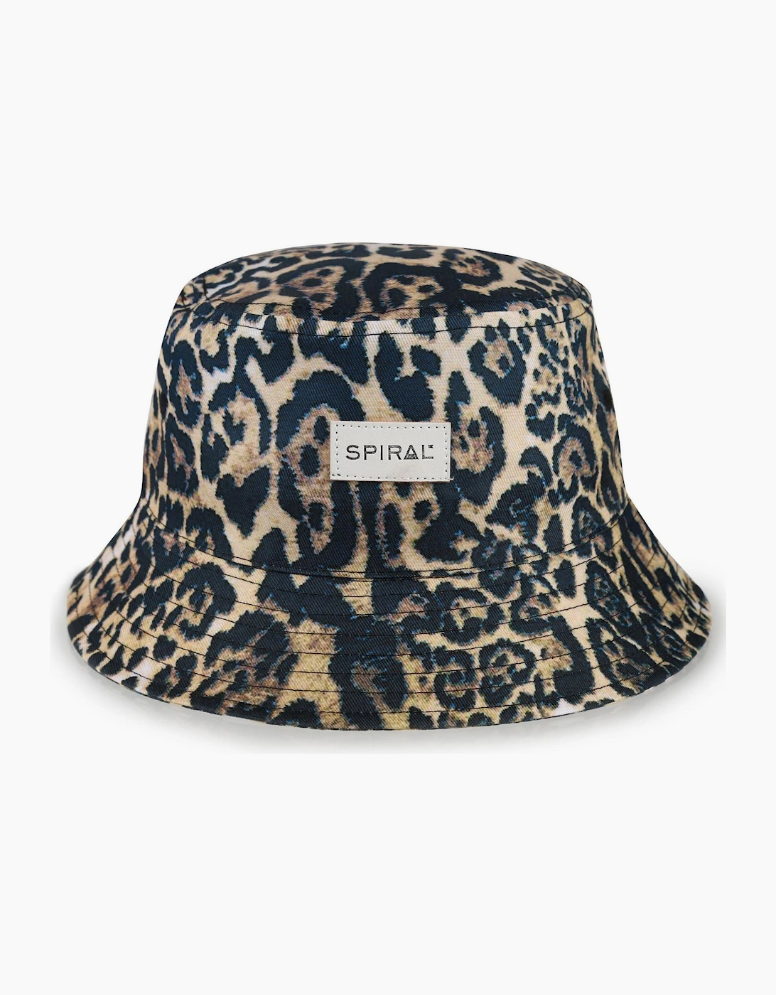 Spiral Women's Multi Logo All Around Brim Panel Bucket Hat  Ladies