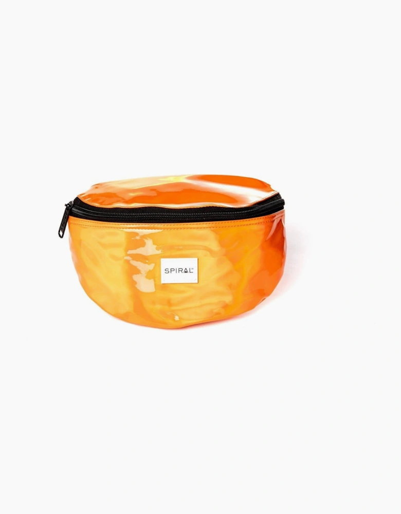 Marble Patterned Crescent Shape Fanny Pack