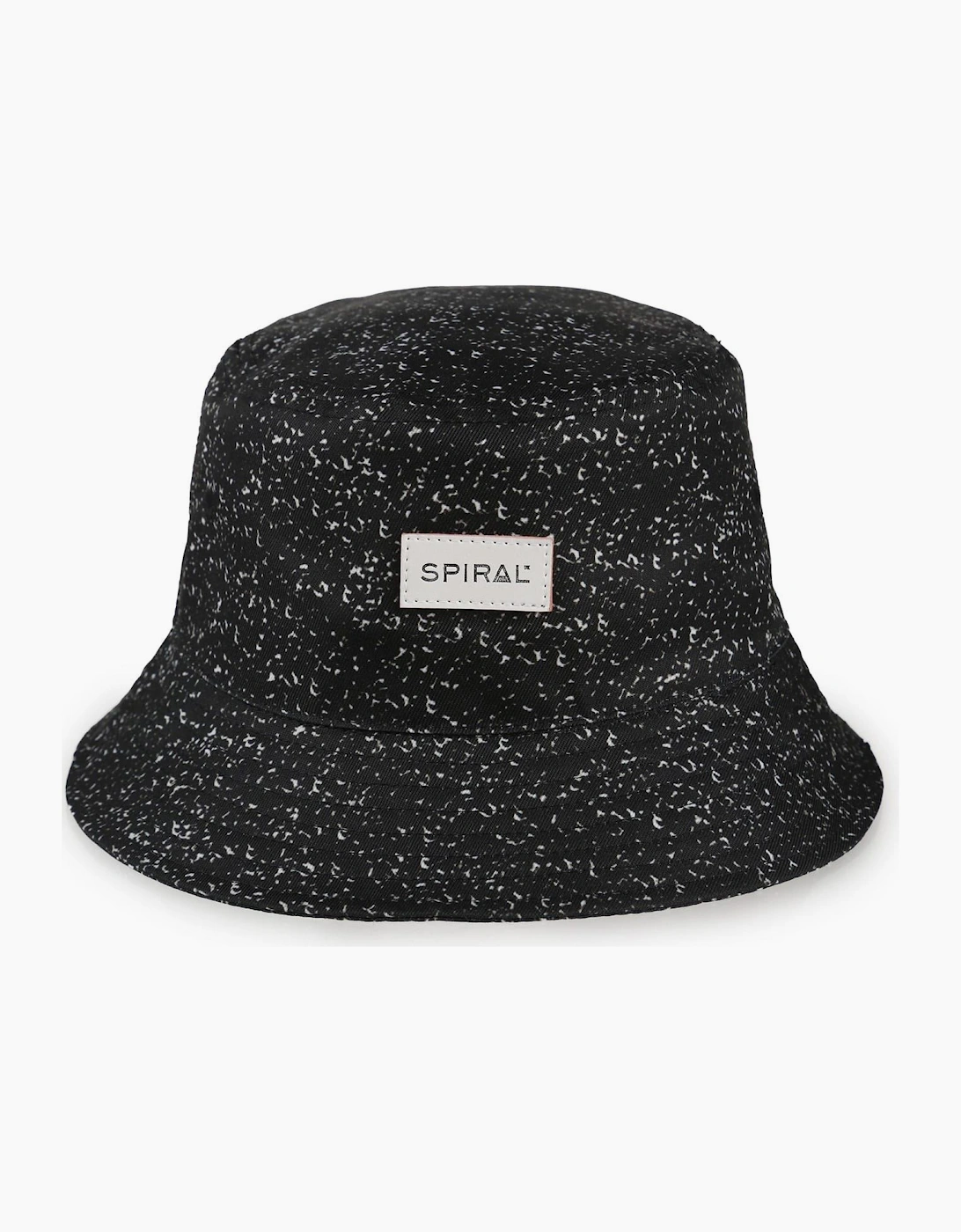 Spiral Women's Black Logo All Around Brim Panel Bucket Hat  Ladies