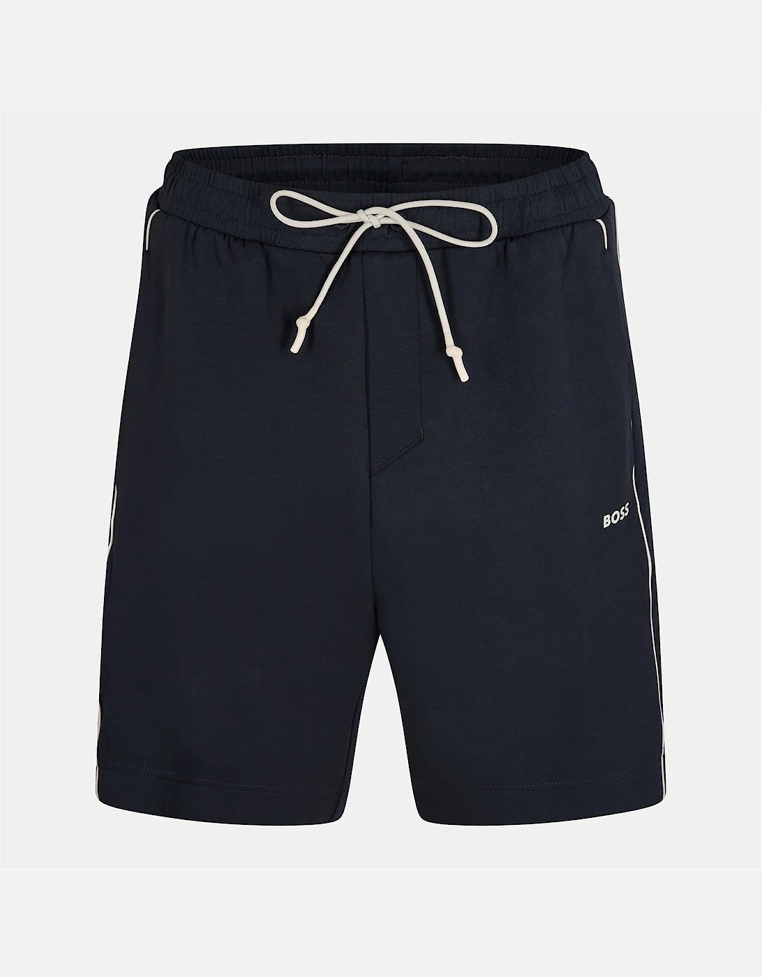 Hugo Boss Men's Black Hbg Headlo 1 Fleece Shorts - Size: 33/32/32