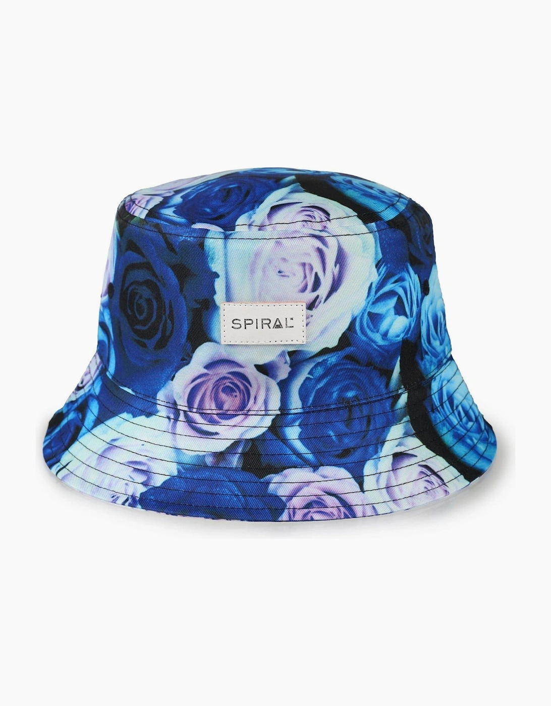 Spiral Women's Roses Floral Patterned All Around Brim Bucket Hat  Ladies