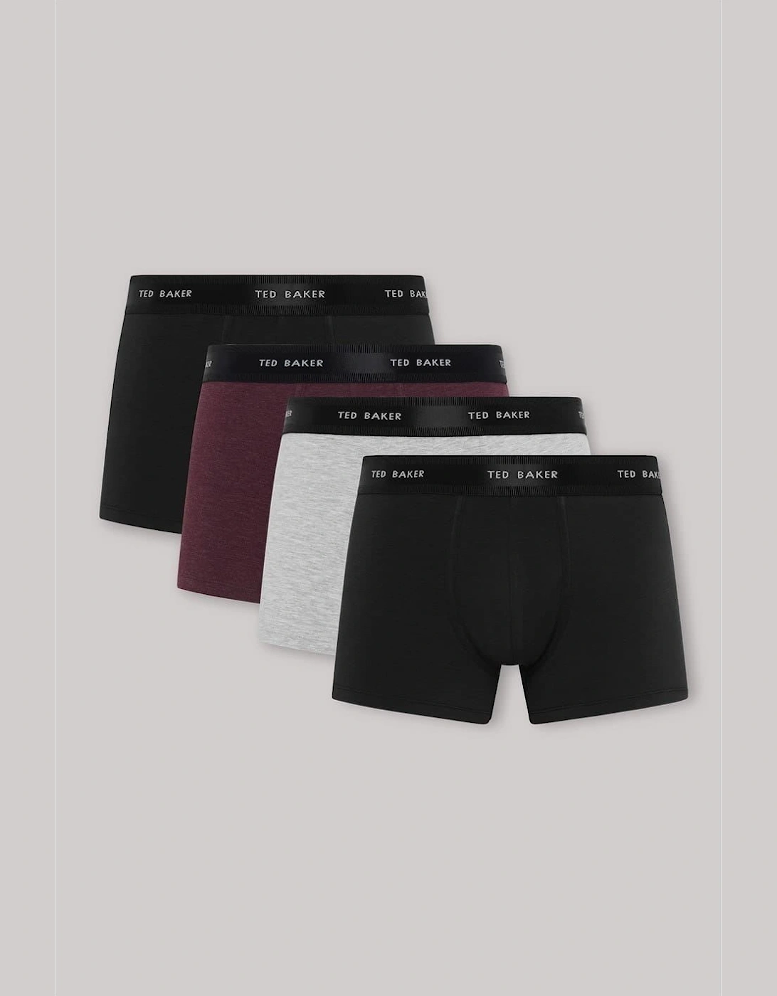 4 Pack Plain Design Trunk, 4 of 3