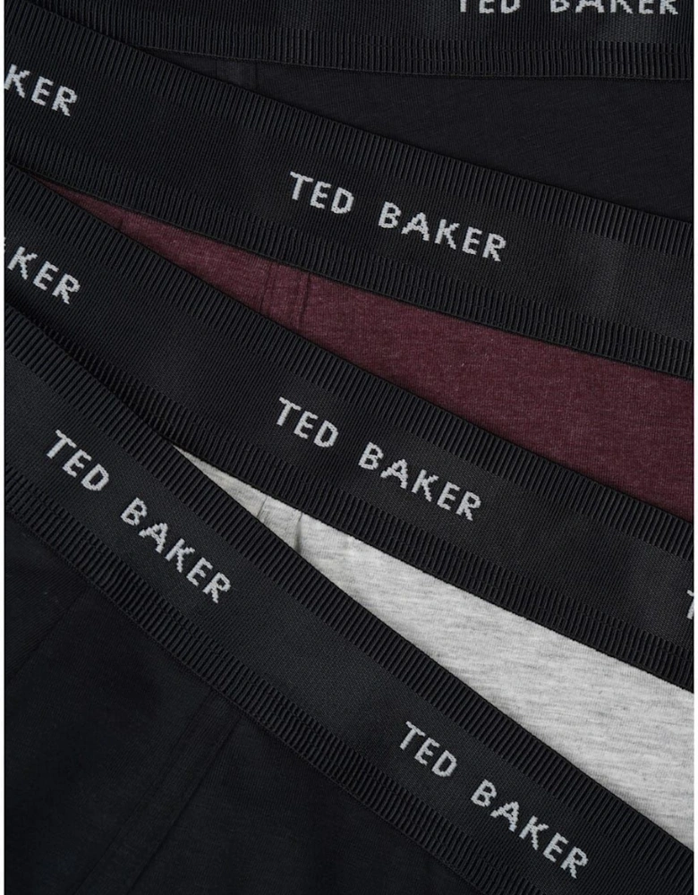 4 Pack Plain Design Trunk