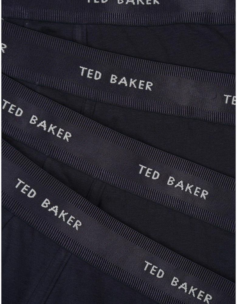 4 Pack Plain Design Trunk