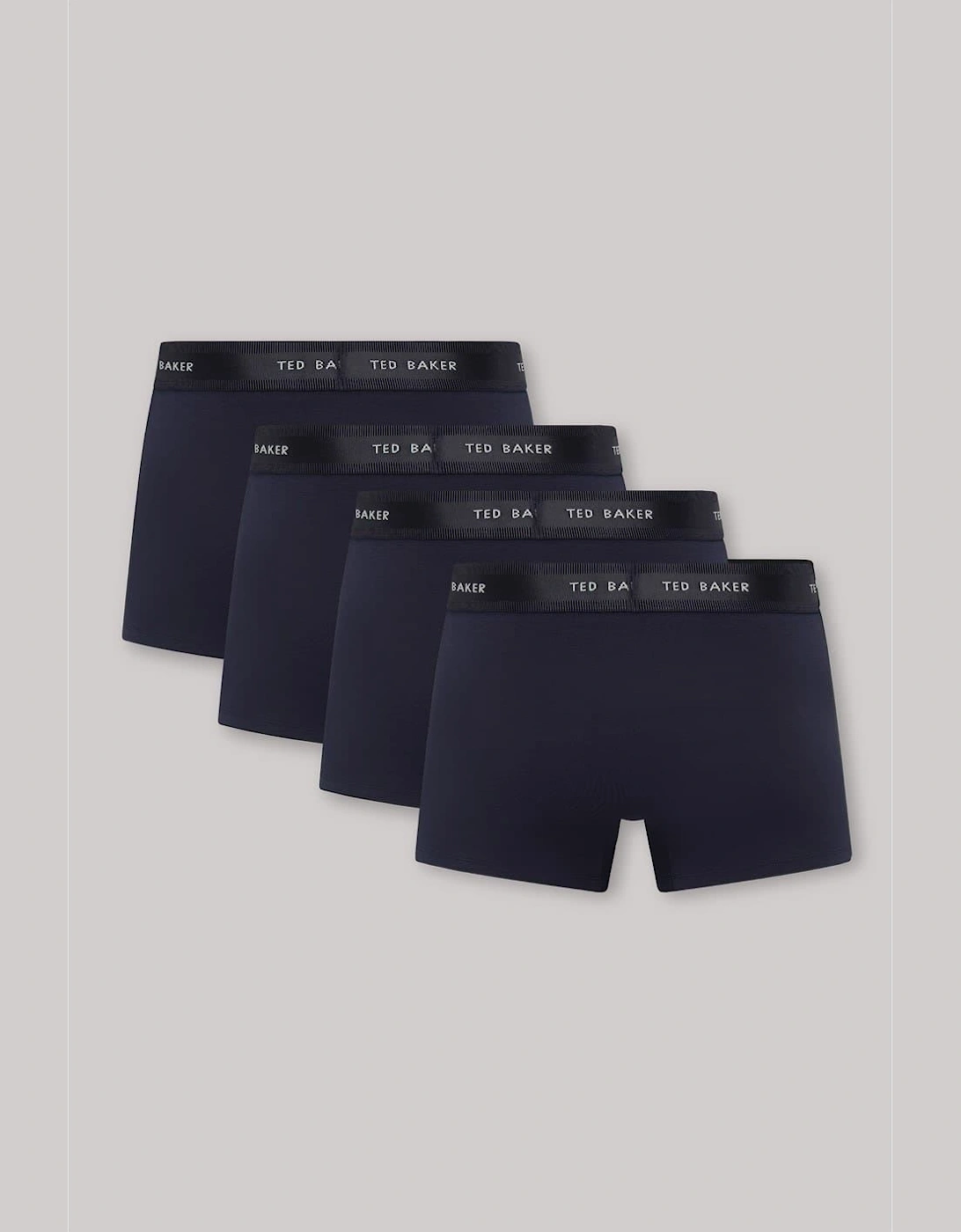4 Pack Plain Design Trunk