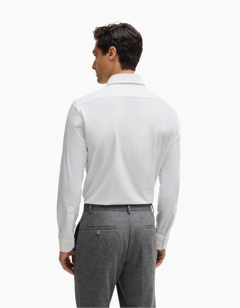 Joe Point Collar Long Sleeve Oxford Shirt
