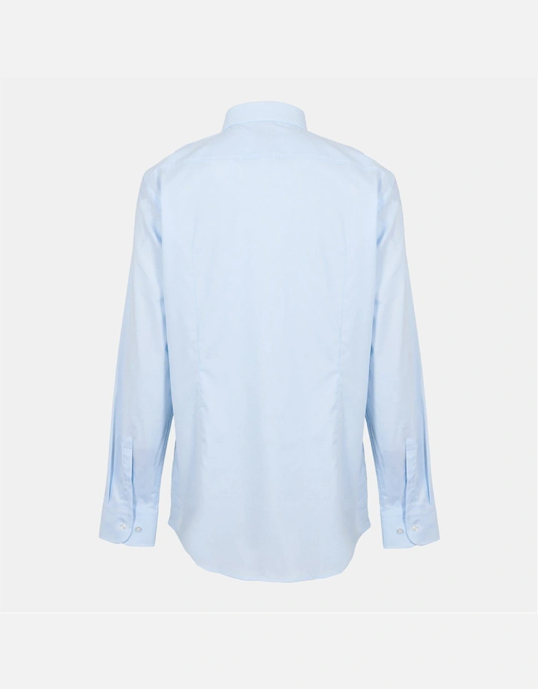 Spread Collar Long Sleeve Regular Fit Shirt