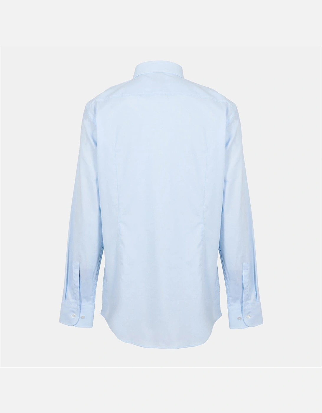 Spread Collar Long Sleeve Regular Fit Shirt