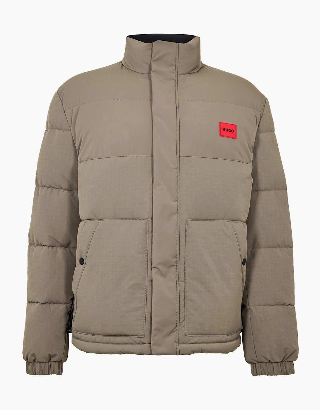 Red Short Puffer Jacket