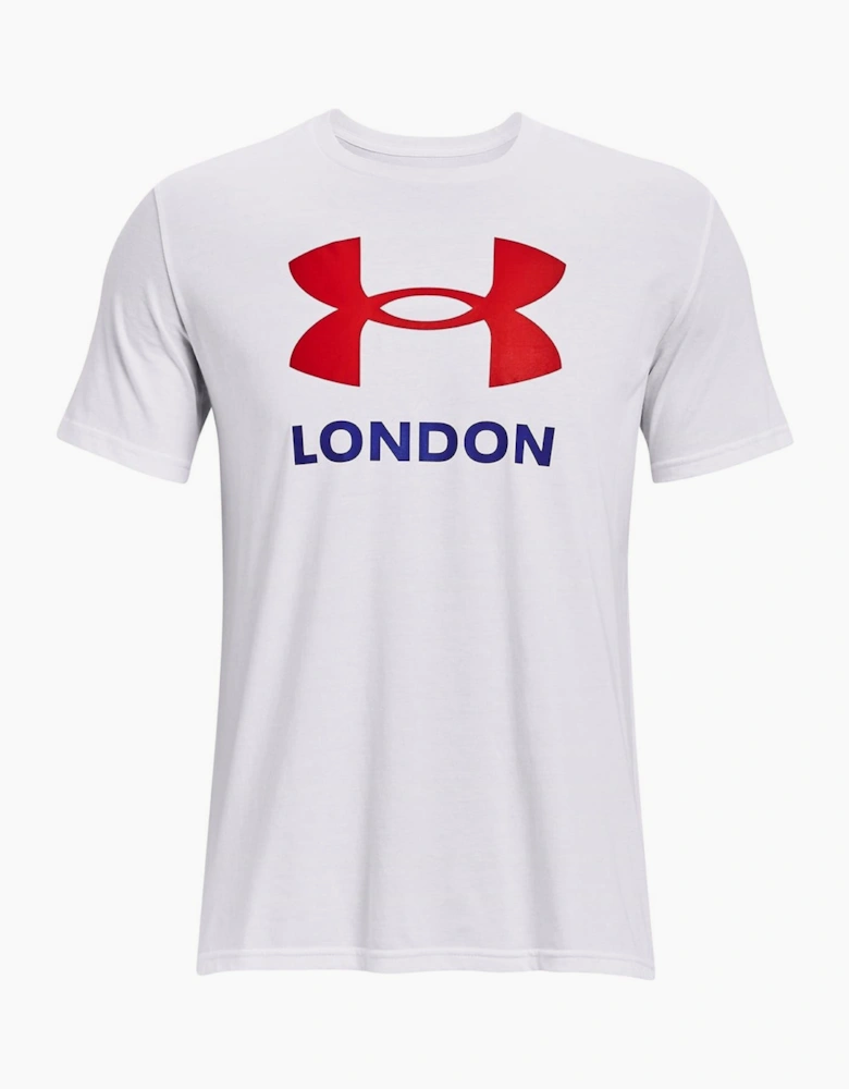 City London Back Neck Logo Crew Neck Short Sleeve Tee