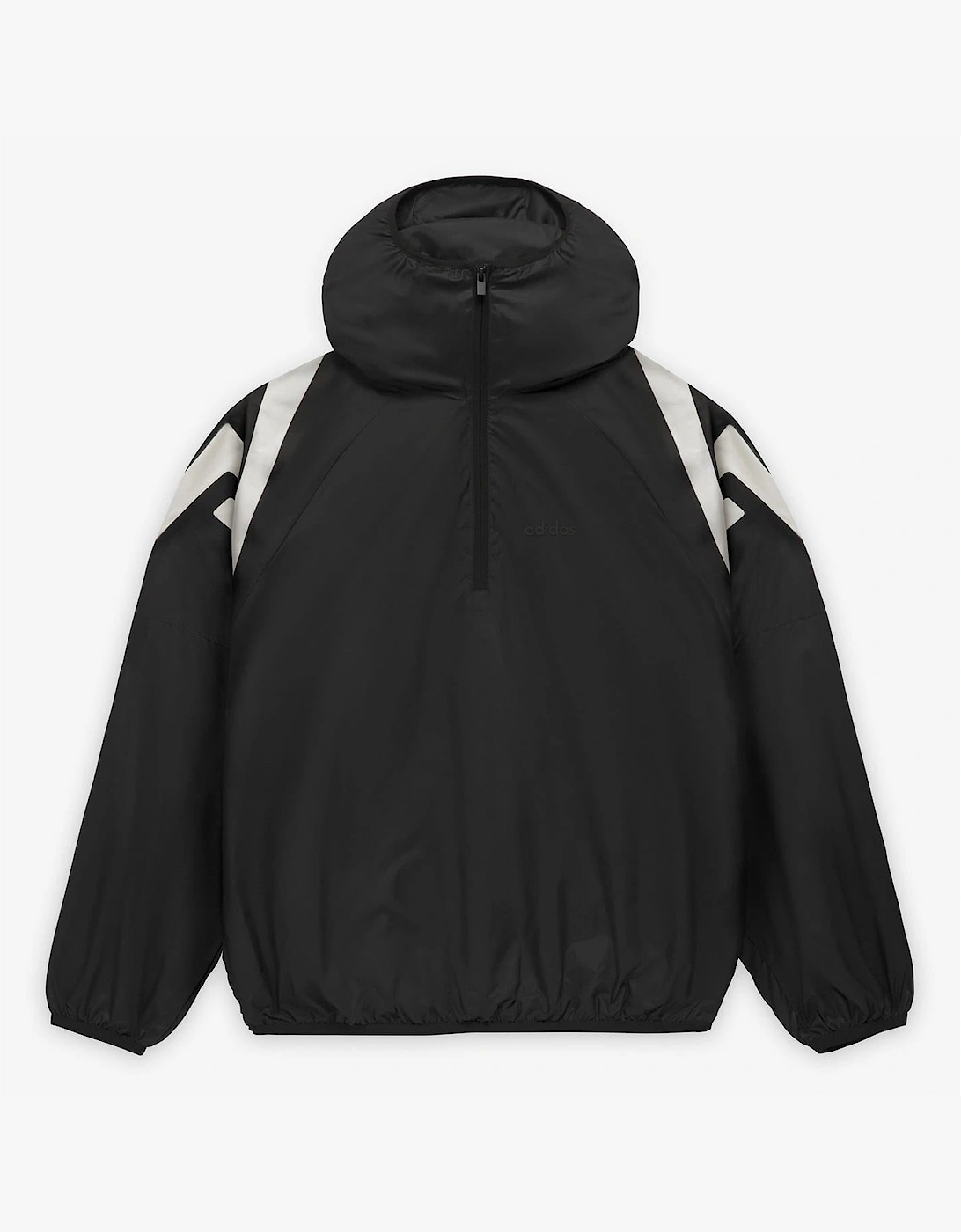 Geometric Patterned Hooded Anorak Jacket with Side Stripes, 6 of 5