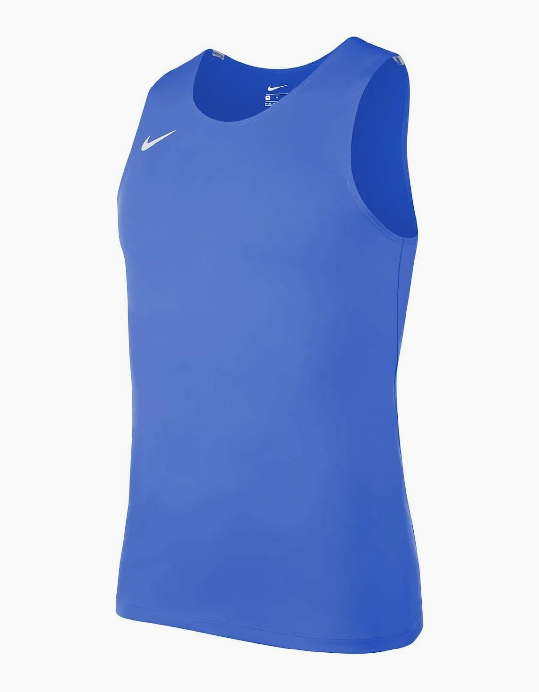 Nike Men's Blue Slim Fit Crew Neck Sleeveless Muscle Tank  38 M