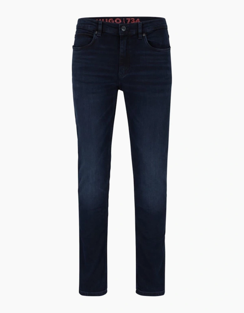 Mid Rise Slim Fit Five Pocket Jeans