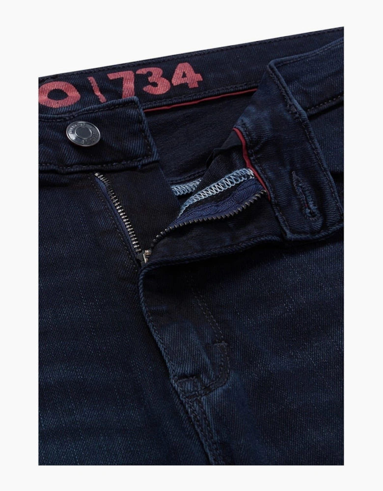 Mid Rise Slim Fit Five Pocket Jeans