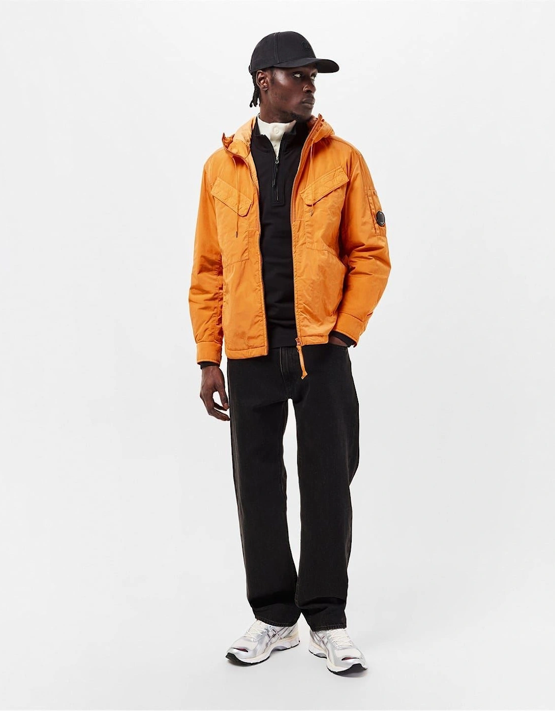 Nylon Padded Overshirt