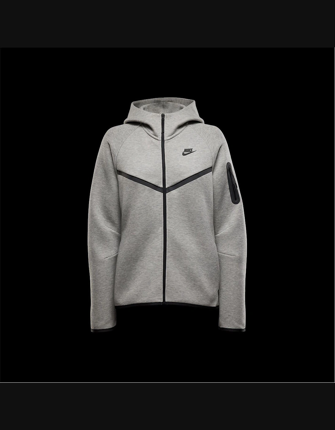 Tech Solid Patterned Hooded Neck Jacket