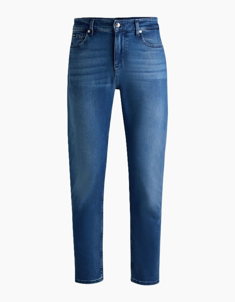 Mid Rise Slim Fit Five Pocket Jeans