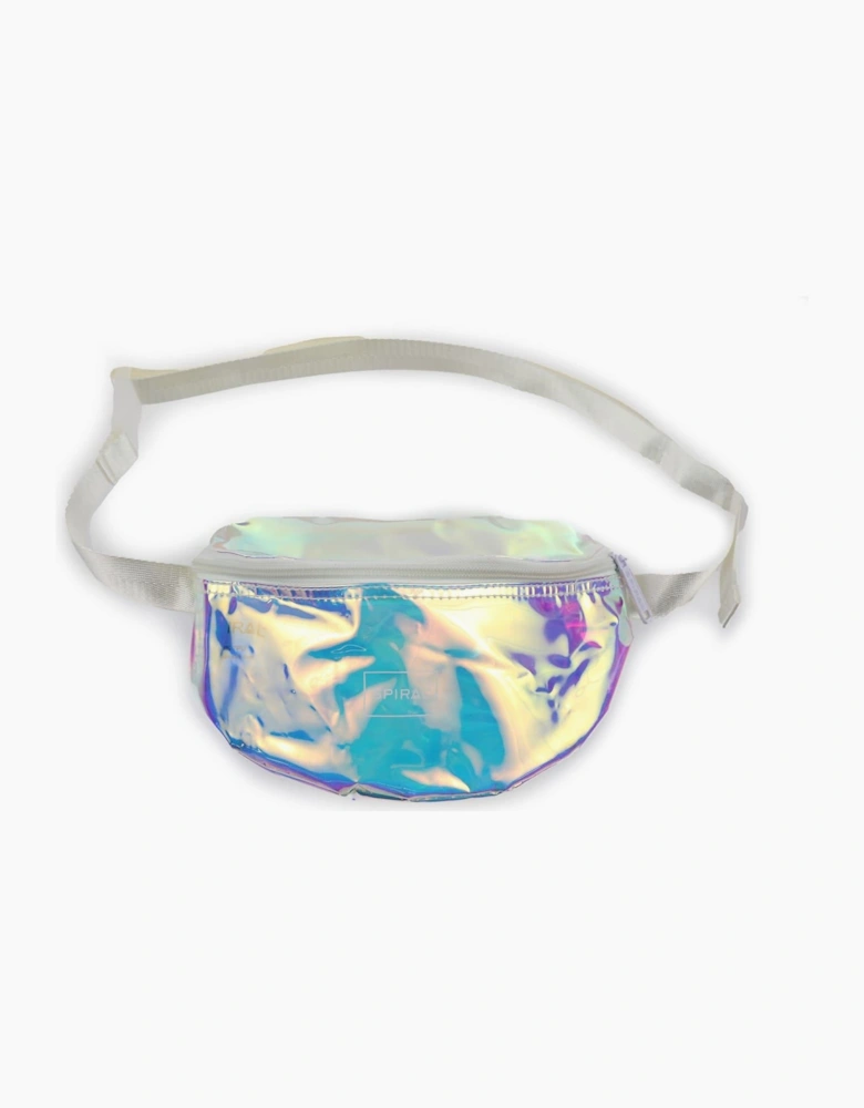 Iridescent Crescent Shape Fanny Pack