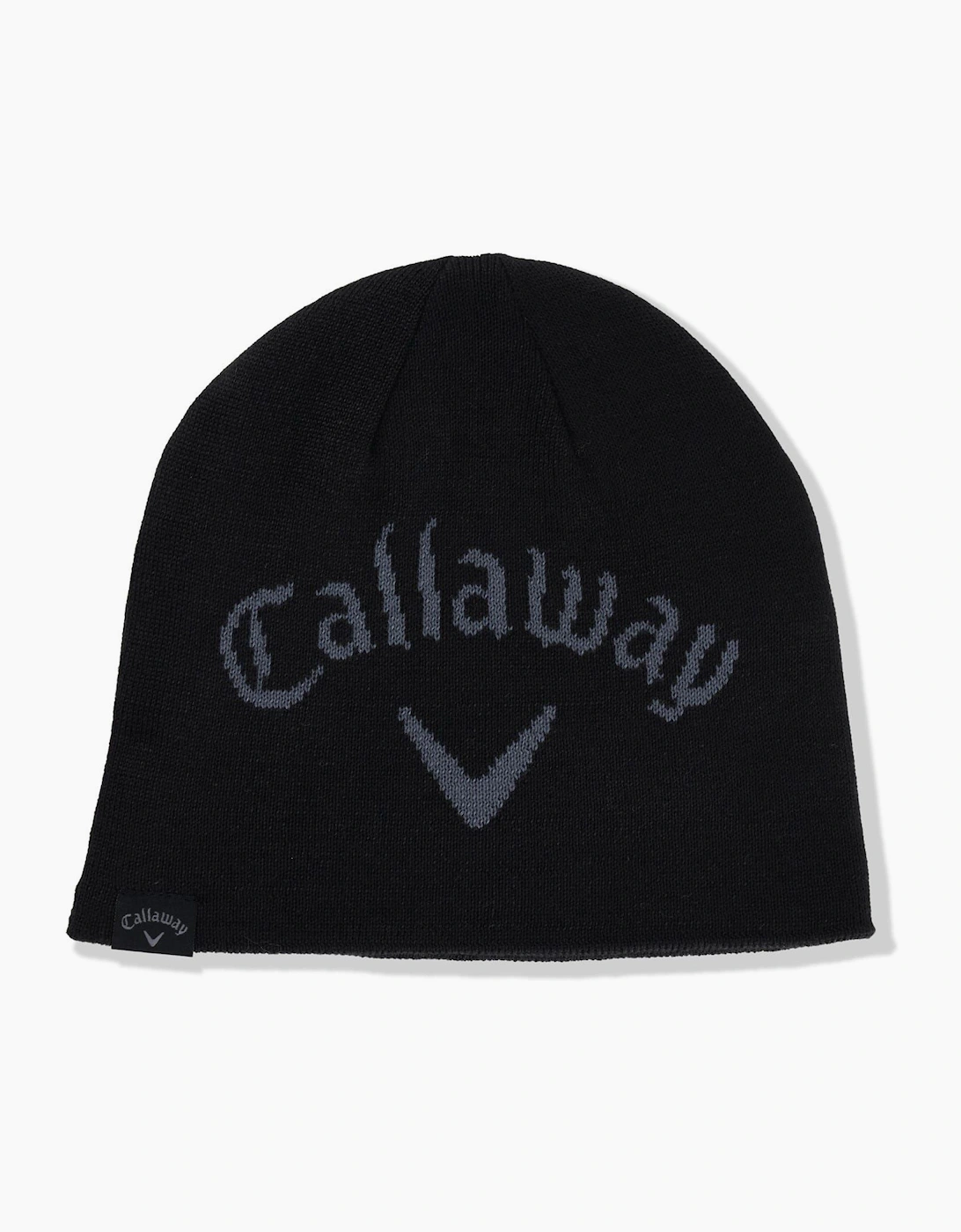 Reverse Wordmark Beanie with Logo