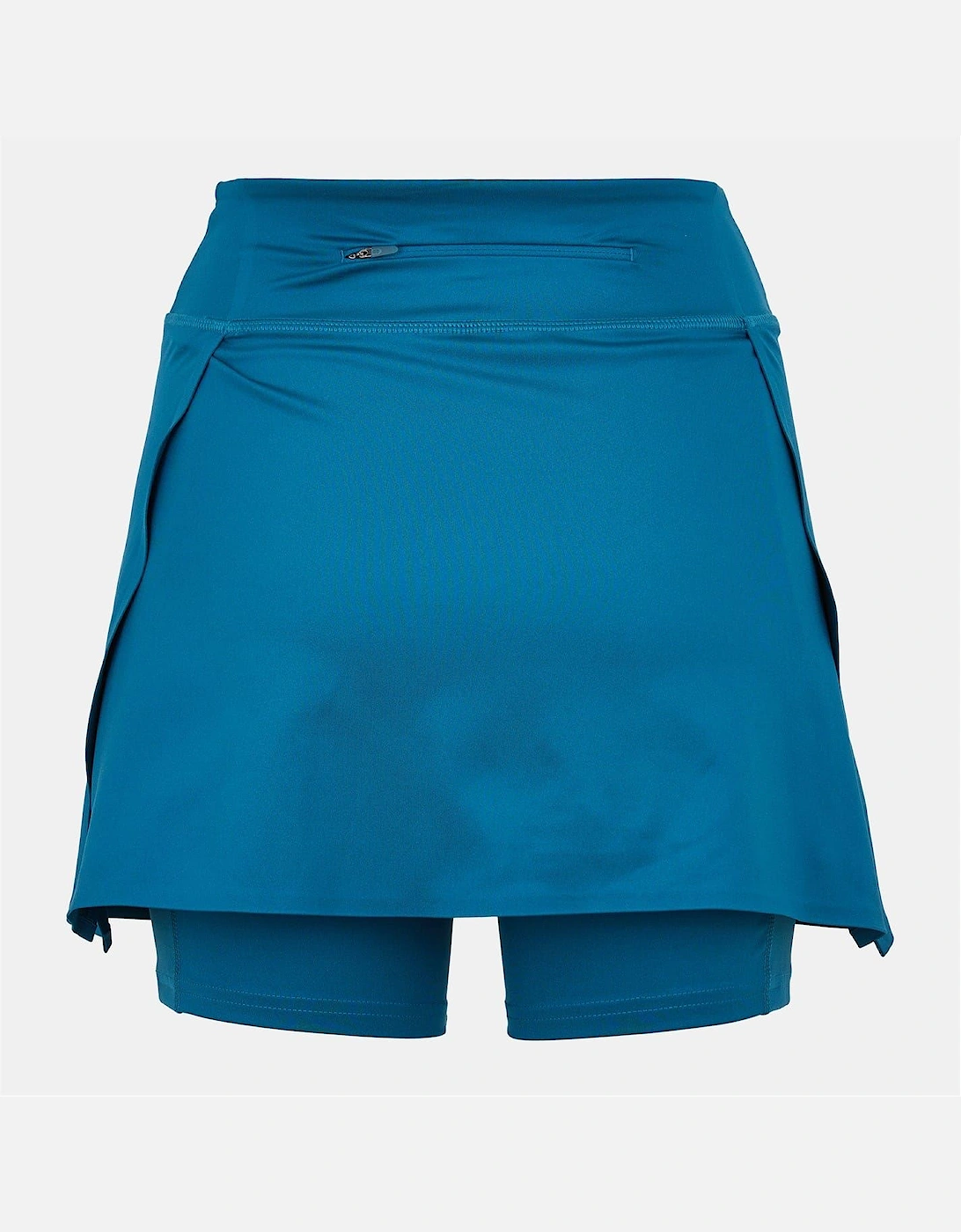 Asmc Solid Patterned Regular Fit Mini Skort