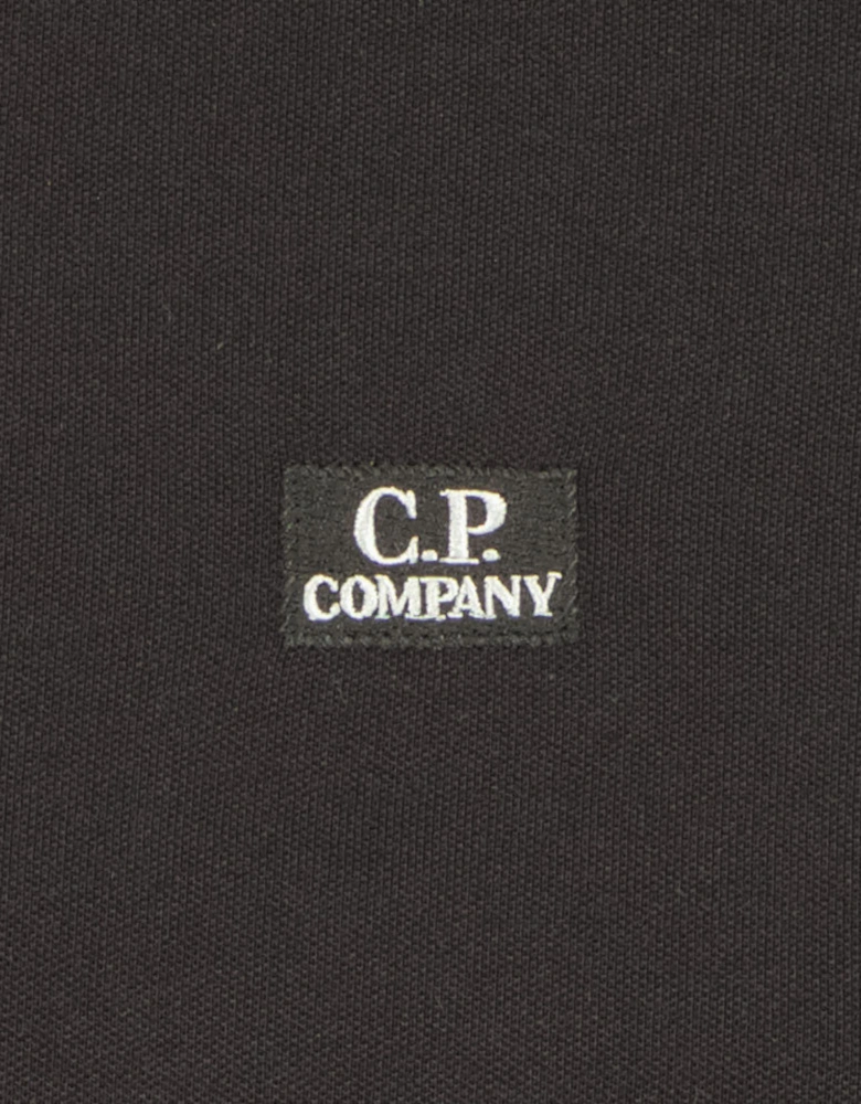 Stretch Piquet Logo Patch Polo