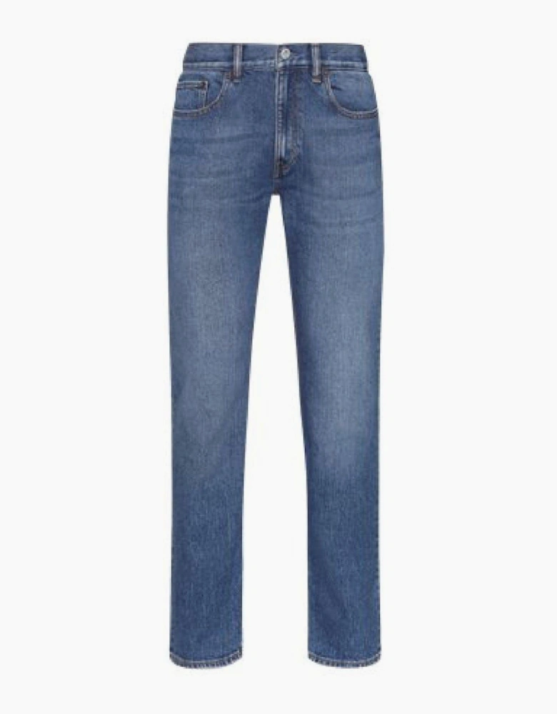 Mid Rise Slim Fit Five Pocket Jeans
