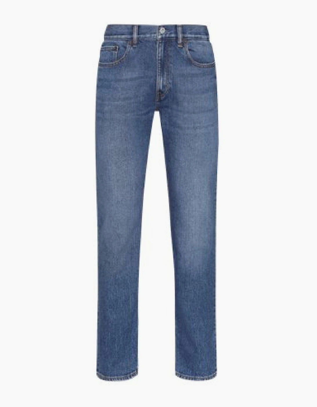 Mid Rise Slim Fit Five Pocket Jeans