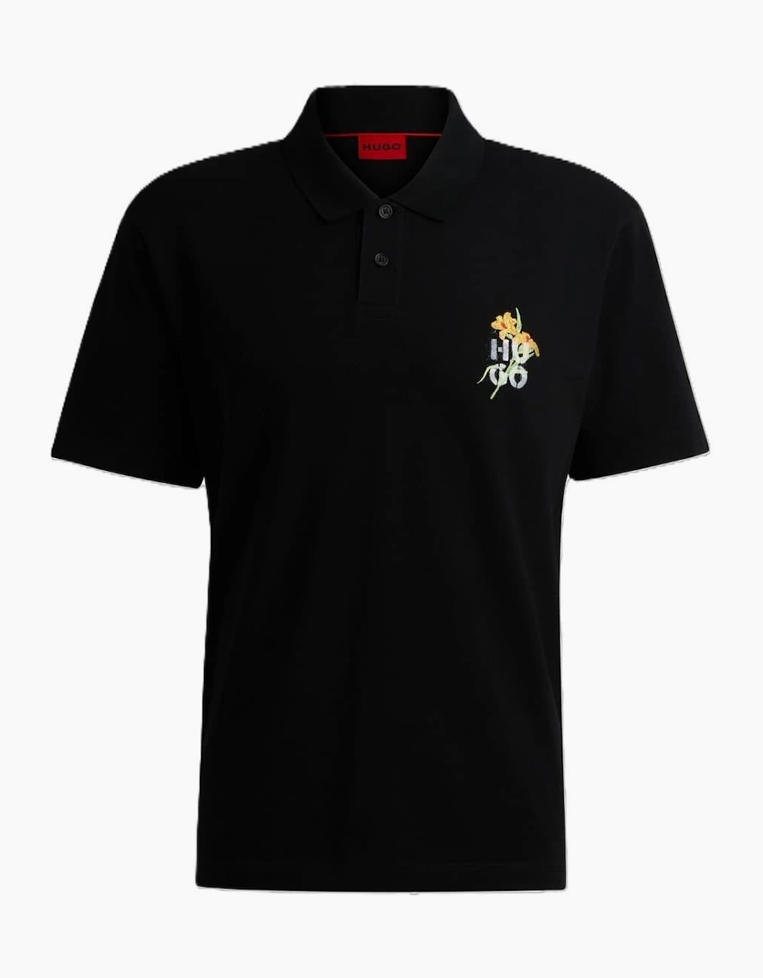 Collared Neck Short Sleeve Polo Shirt, 2 of 1