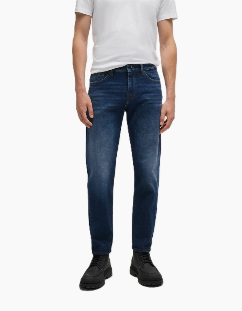 Mid Rise Slim Fit Five Pocket Jeans